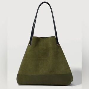 Charlie Middleton Suede/Leather Tote